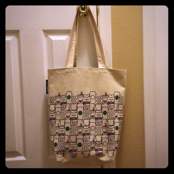 Starbucks Canvas Travel Bag/Tote - Picture 1 of 5